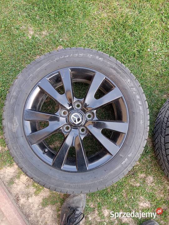 Felgi r16 Mazda 36cx5cx7 inne marki 5x1143 opony Nosówka sprzedam