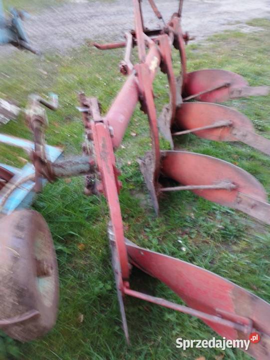 Pług 4 skibowy Kvernerand Pługi Maszyny rolnicze Radom