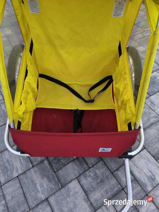 Przyczepka rowerowa 2 dzieci