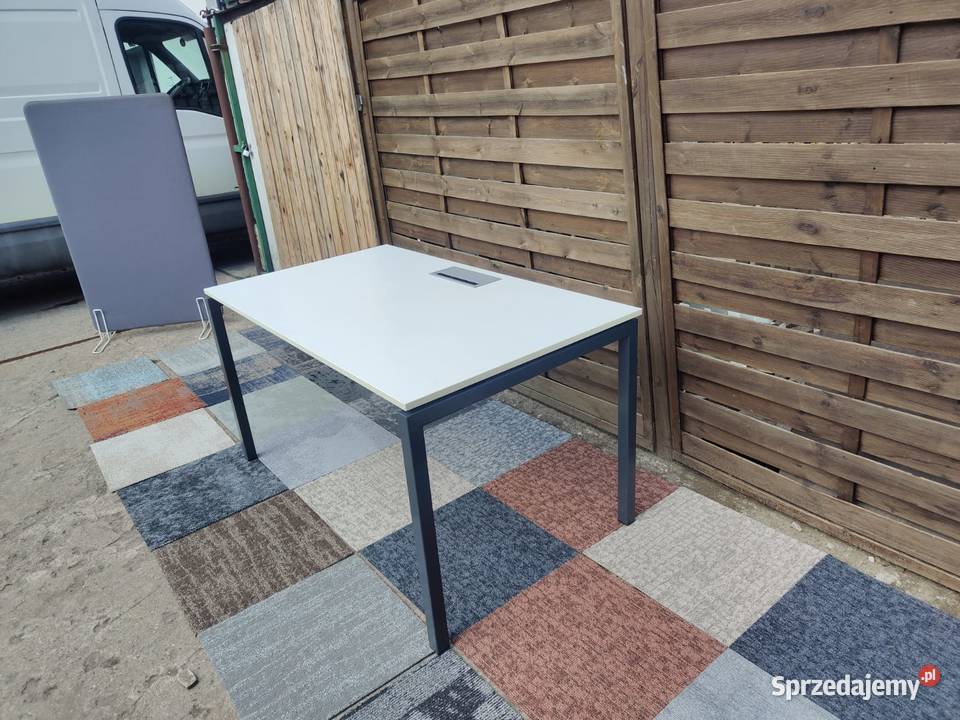 9 x biurko 140x80 biały blat Warszawa
