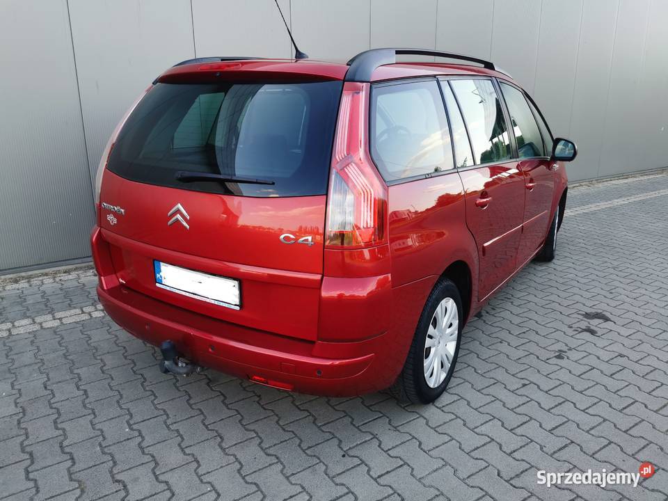 Citroen C4 Grand Picasso 16 HDI 2009r łódzkie Zduńska Wola