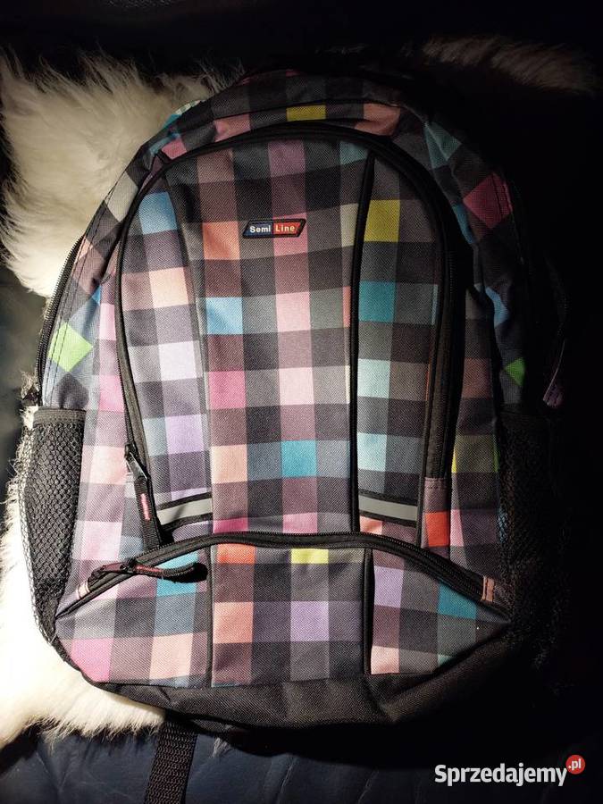 Nowy plecak kratka Semi Line dolnośląskie Wrocław