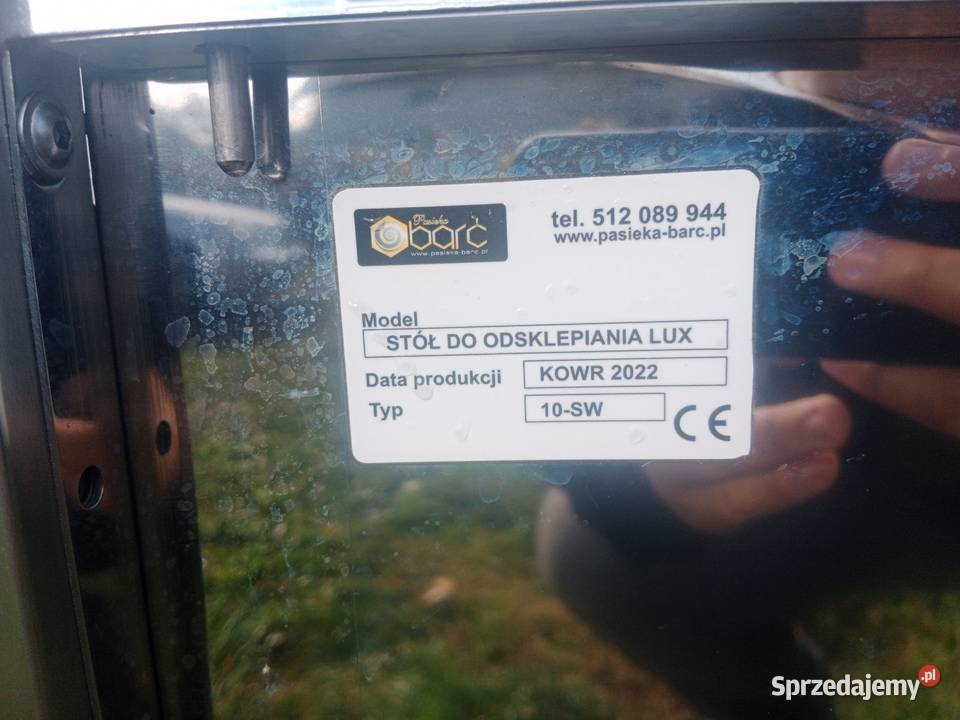 Stół pszczelarski do odsklepiania Stara Dąbrowa
