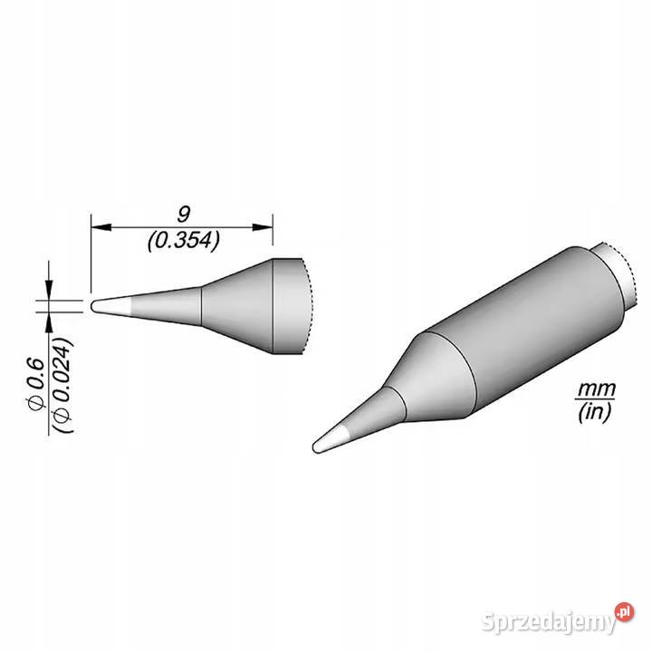 Grot C245201 Do Stacji Lutowniczych JBC AIXUN małopolskie Ludźmierz