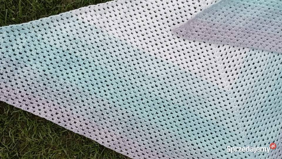 Chusta wykonana na szydełku Wrocław sprzedam