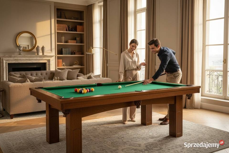 Stół Bilardowy ATLANTIC Klasyka Drewna 3w1 FaBil