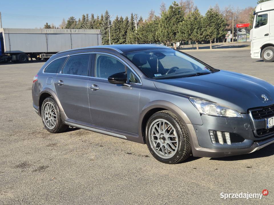 Peugeot 508 RXH Hybrid 2013 skórzana tapicerka Krosno sprzedam