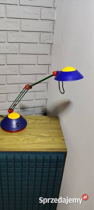 Lampa Memphis Novilux kultowa kosmiczna vintage Kalisz
