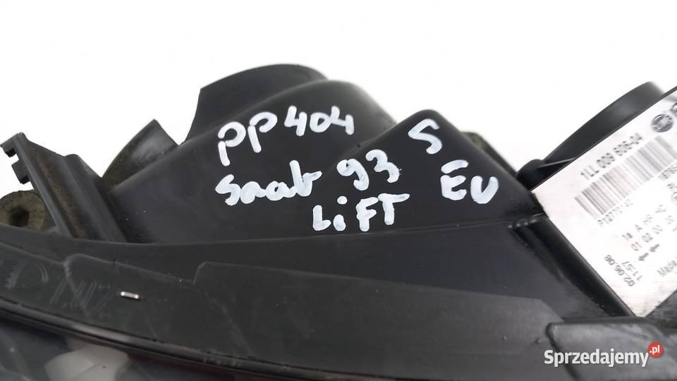 SAAB 93 FL LAMPA PRZÓD PRAWA EU SOCZEWKA osobowe Zbierkowo