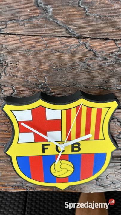 Zegar FC Barcelona ścienny Rybnik sprzedam