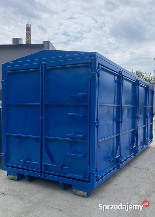 Kontener MAGAZYN 40m3 dach UNOSZONY DRZWI BOCZNE Włocławek