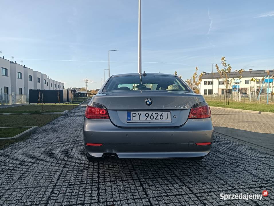 BMW E60 M54B22 Xenon Klima Nawigacja Skóry wielkopolskie Poznań