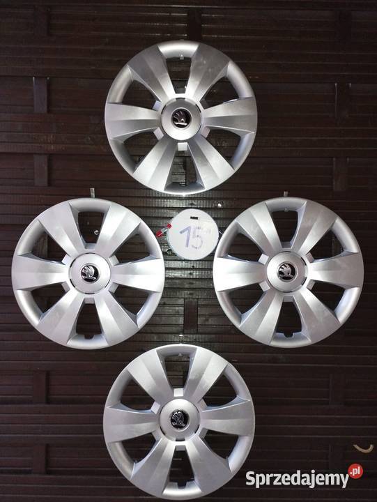 Kołpaki 16 Skoda różne modele ORYGINALNE lubuskie Zielona Góra sprzedam