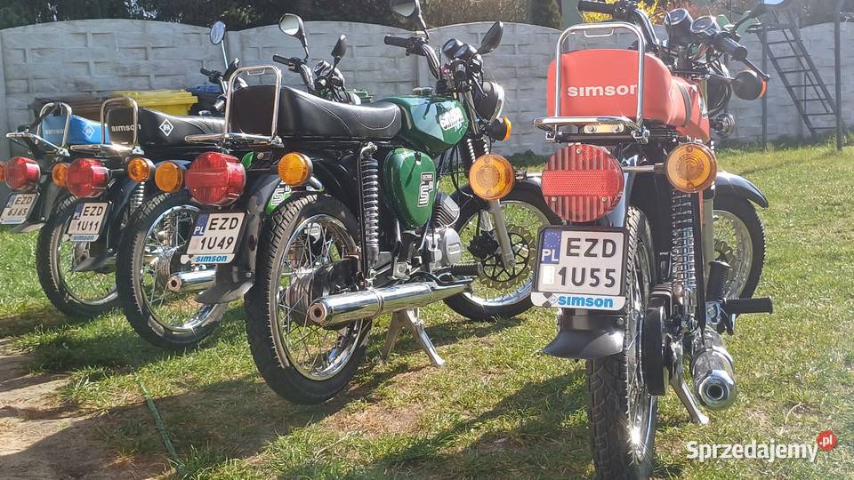 Nowy Simson S51 S70 nie Romet Junak MZ ETZ nieuszkodzony łódzkie Zduńska Wola