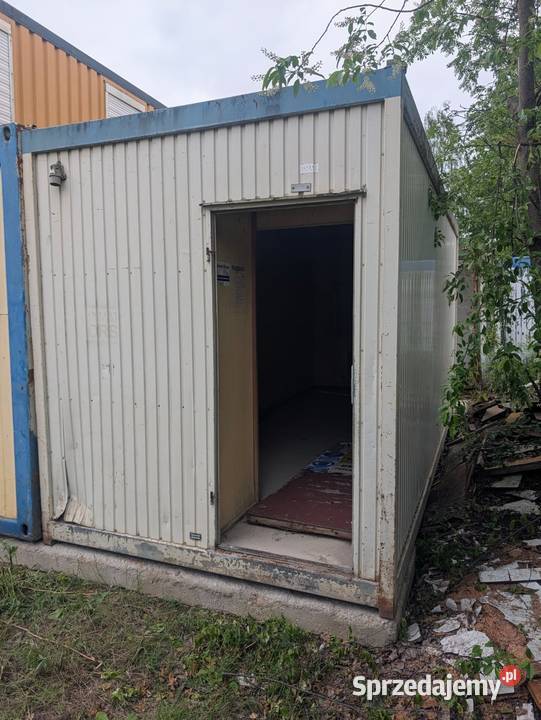 Kontener budowlany szatniowy wys 28m Warszawa mazowieckie Łomianki