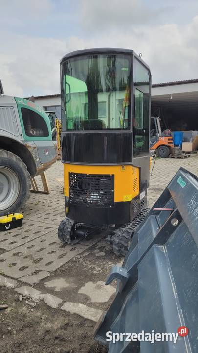 Mini koparka HT10 1Tona gąsiennice gumowe Zaklików sprzedam