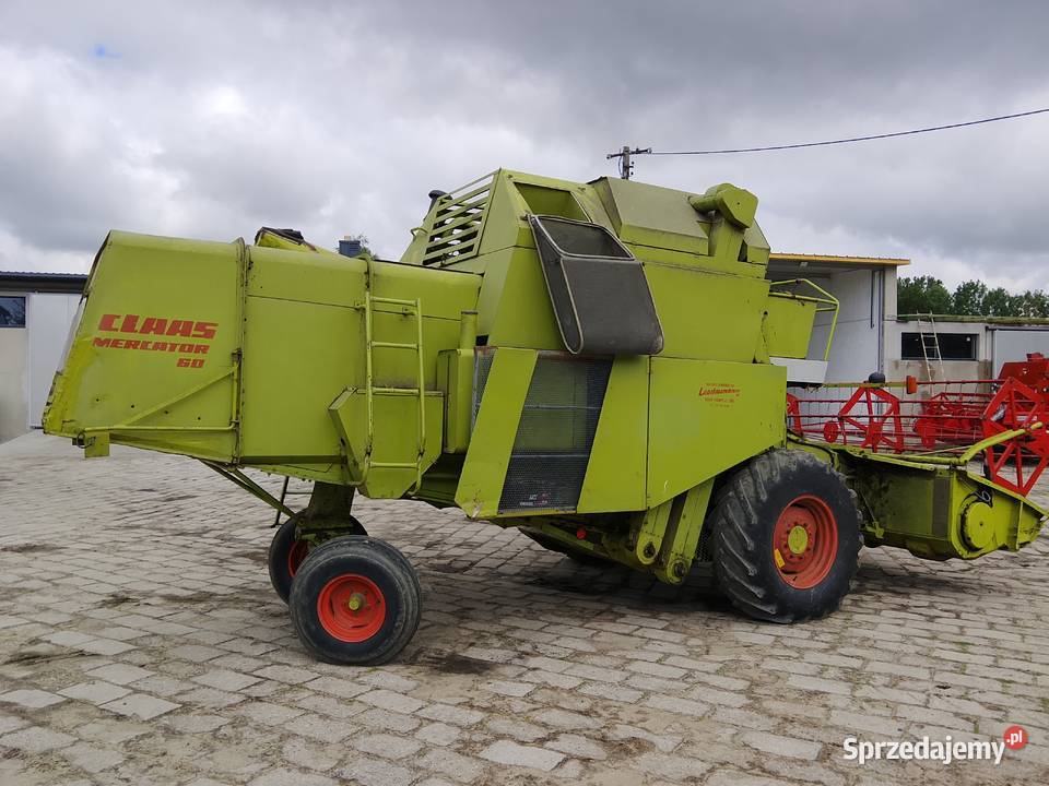 Kombajn zbożowy Claas Mercator 60 oryginał 2700 Zbożowe Skaryszew