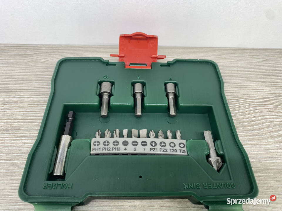 BOSCH ZESTAW WIERTEŁ I BITÓW 33 TLGPCS 33 pomorskie Tczew
