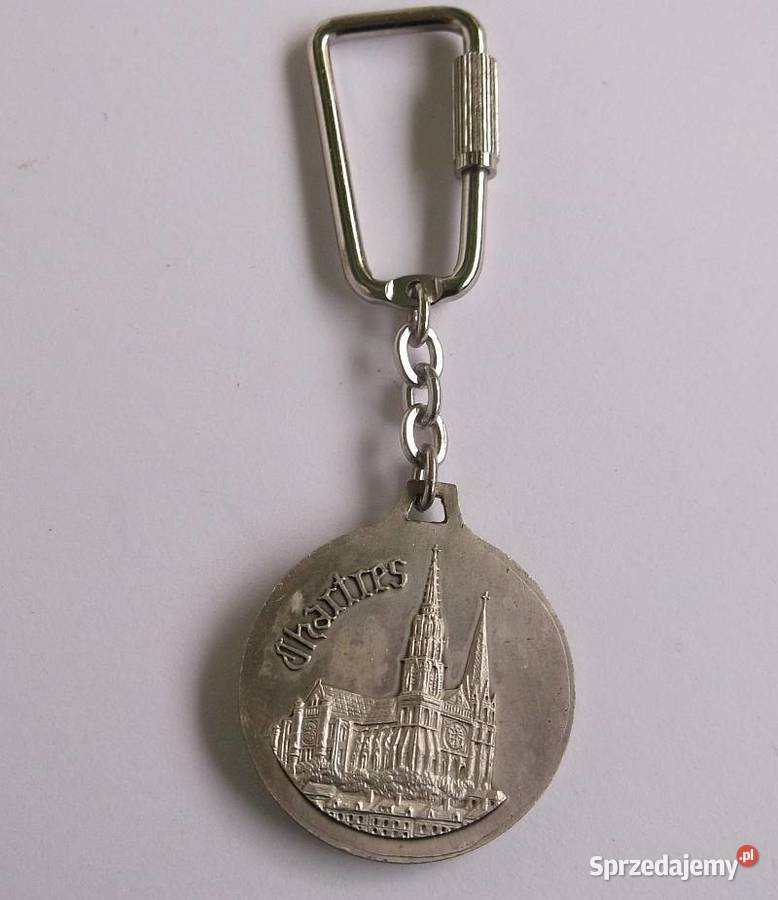 pamiątkowy breloczek z Katedrą w Chartres podlaskie