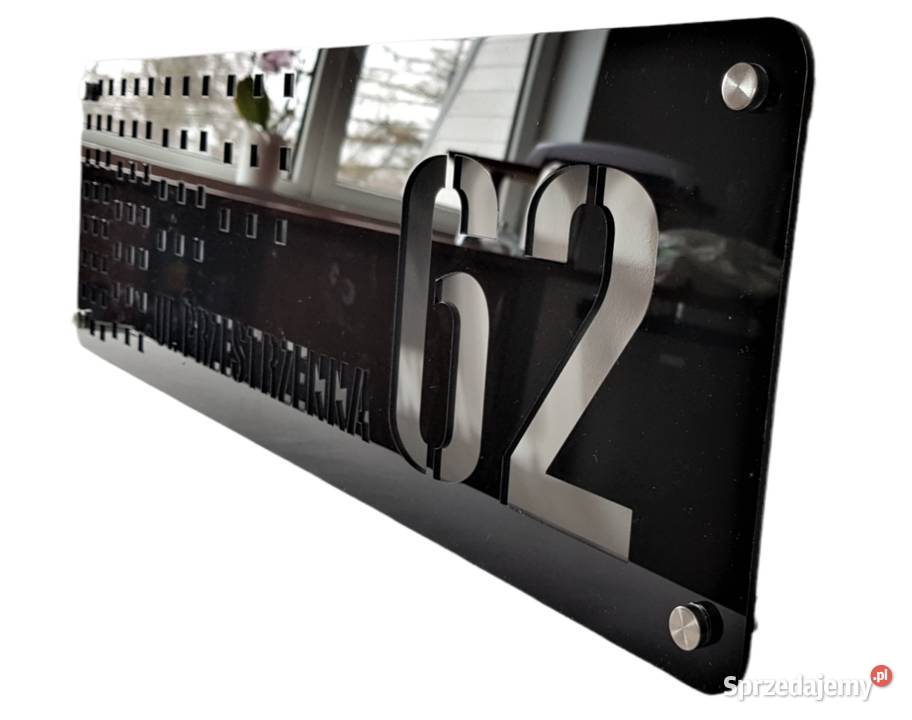 Tabliczka adresowa personalizowana Częstochowa sprzedam