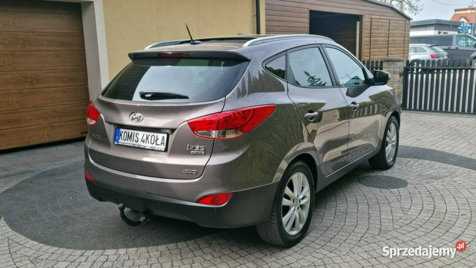 Hyundai ix35 Panorama 4x4 Automat Skóry elektryczne lusterka Płońsk