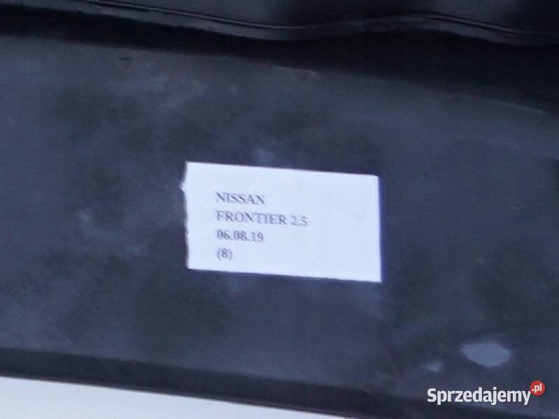 PODSZYBIE OSŁONA NISSAN FRONTIER NAVARA D40 wielkopolskie Nowy Tomyśl