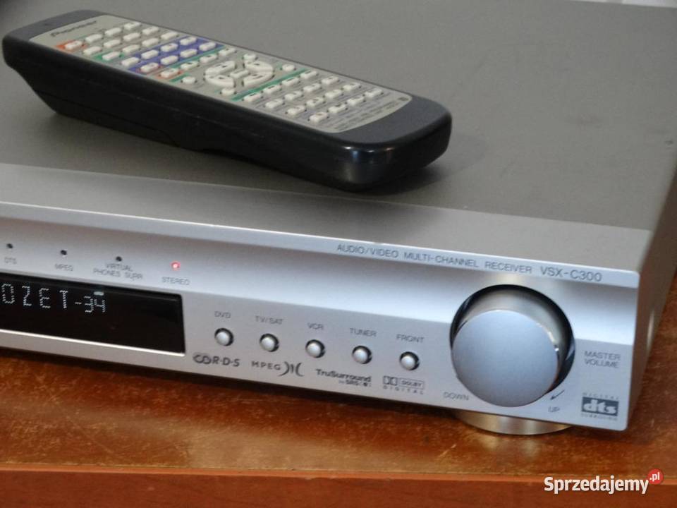 Amplituner Pioneer VSXC300 pilot mocny WYSYŁKA podkarpackie