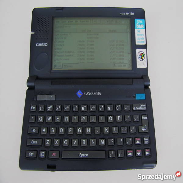 CASSIOPEIA A11A palmtop retro UNIKAT Tablety i palmtopy Warszawa sprzedam