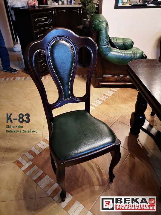 Komplet do Salonu Drewaniany Stół S23 Dąb 6 Łańcut