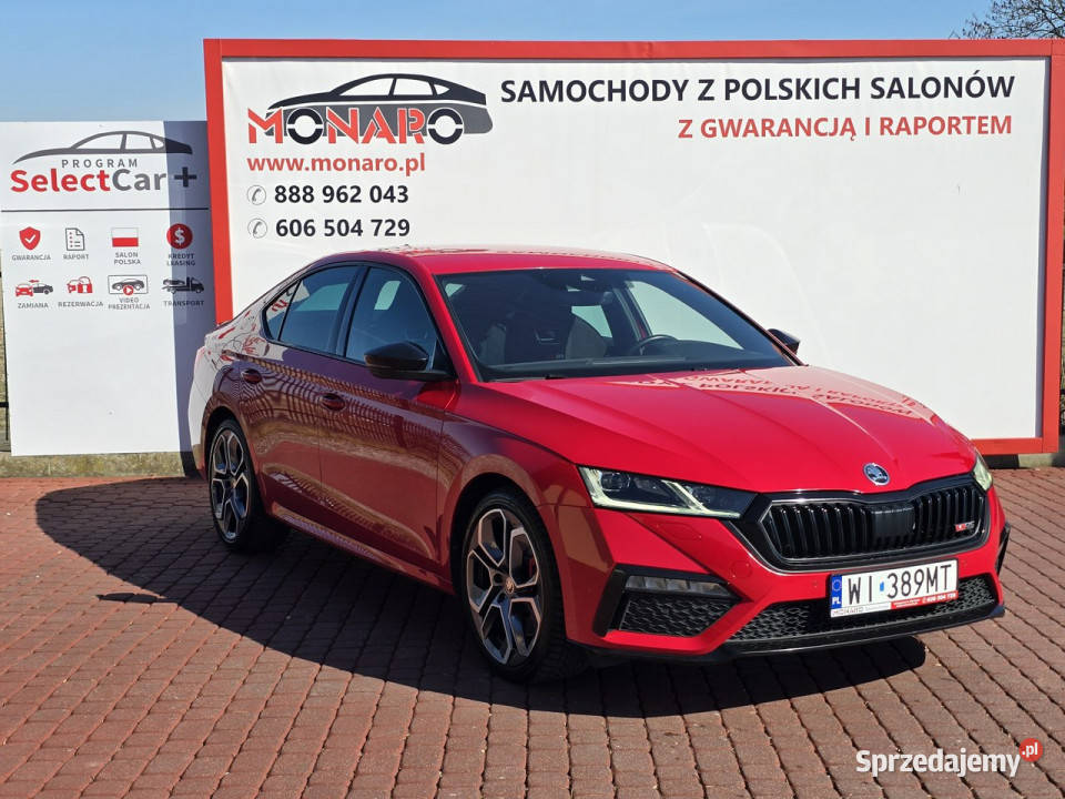 koda Octavia RS Challenge Pakiety 20 TSI 245 DSG Włocławek