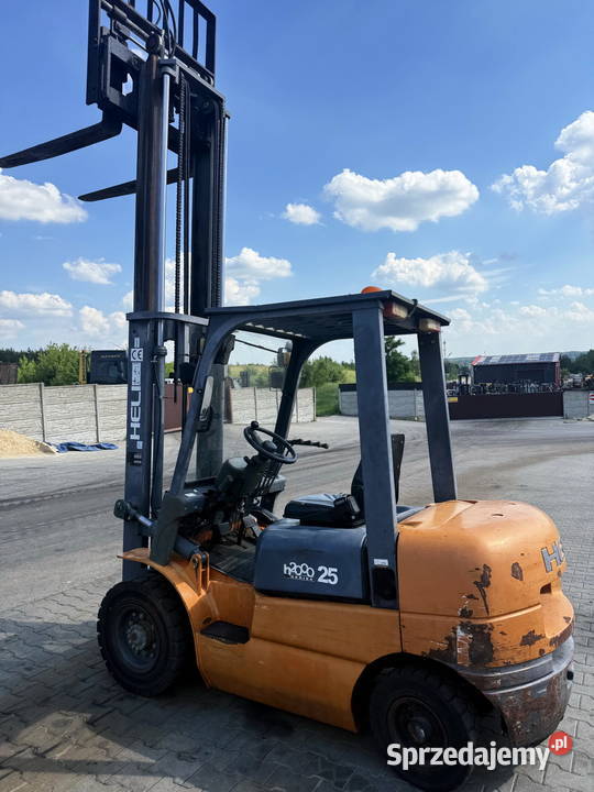 wózek widłowy HELI CPCD25 diesel ISUZU 2500 2012 diesel Działoszyn