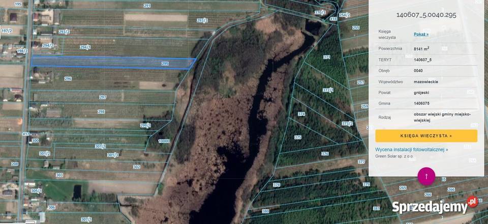 Działka  70km od Warszawy