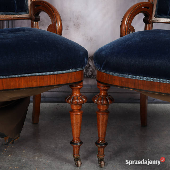 ARTexpert Para foteli w stylu wiktoriańskim Dobrzany