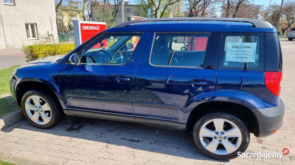 Skoda Yeti 2011 benzyna 12 krajowy Częstochowa