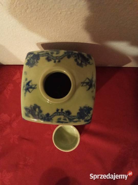 Pojemnik na herbatę ciastka chiński motyw Warszawa