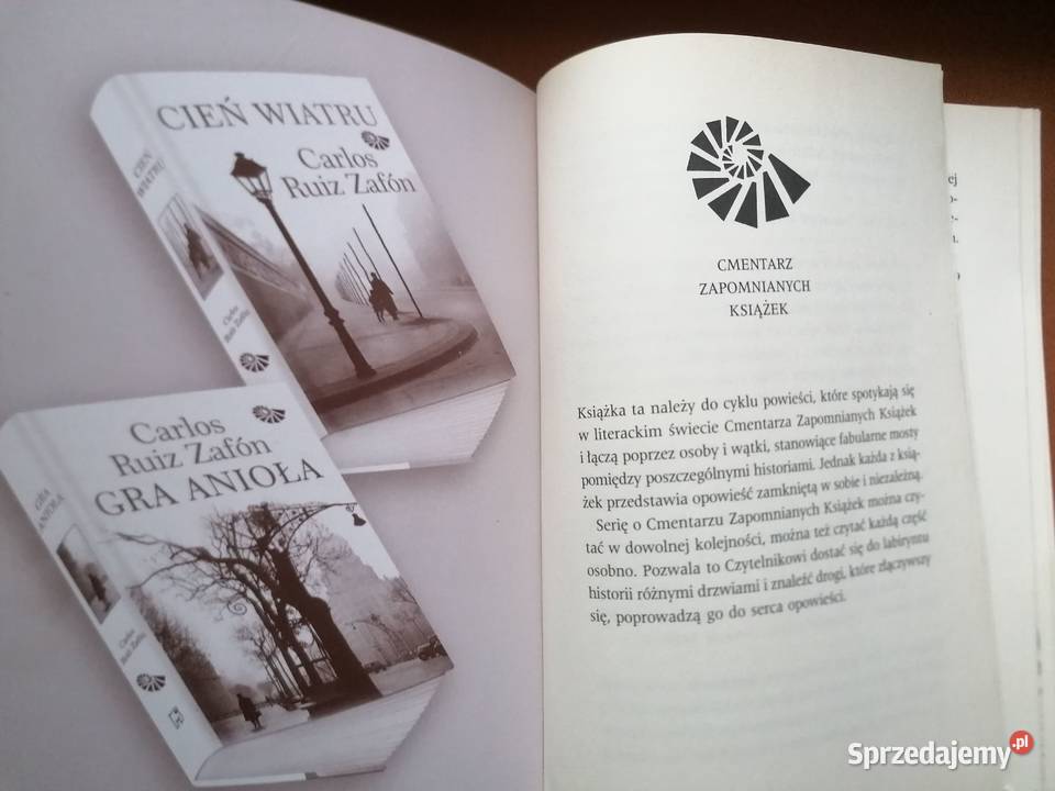 Więzień nieba autor Carlos Ruiz Zafon miękka łódzkie Łódź