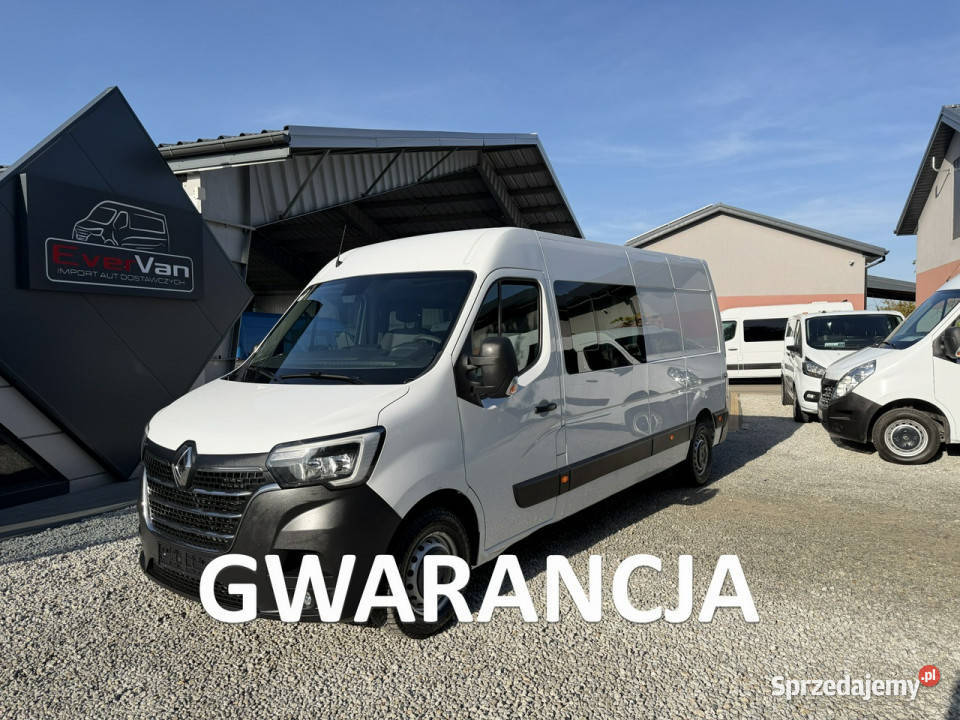 Renault Master L3H2 6 osobowy brygadówka lift ABS mazowieckie Warszawa
