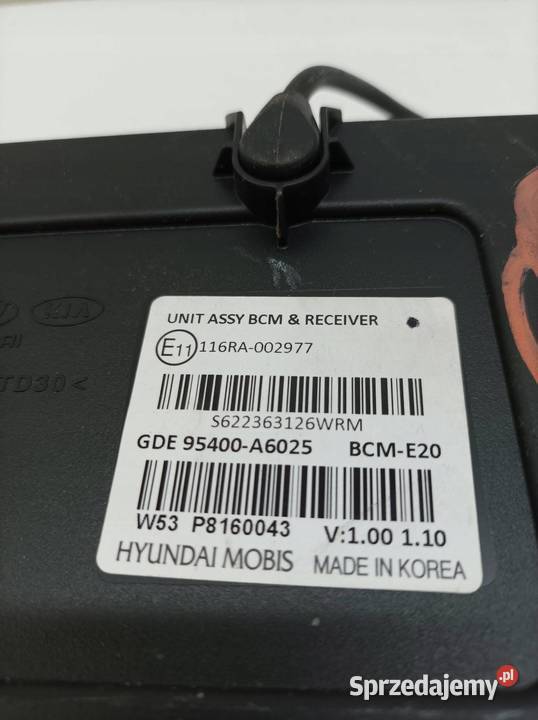 MODUŁ KOMFORTU 95400A6025 BCME20 Hyundai i30 II sprzedam