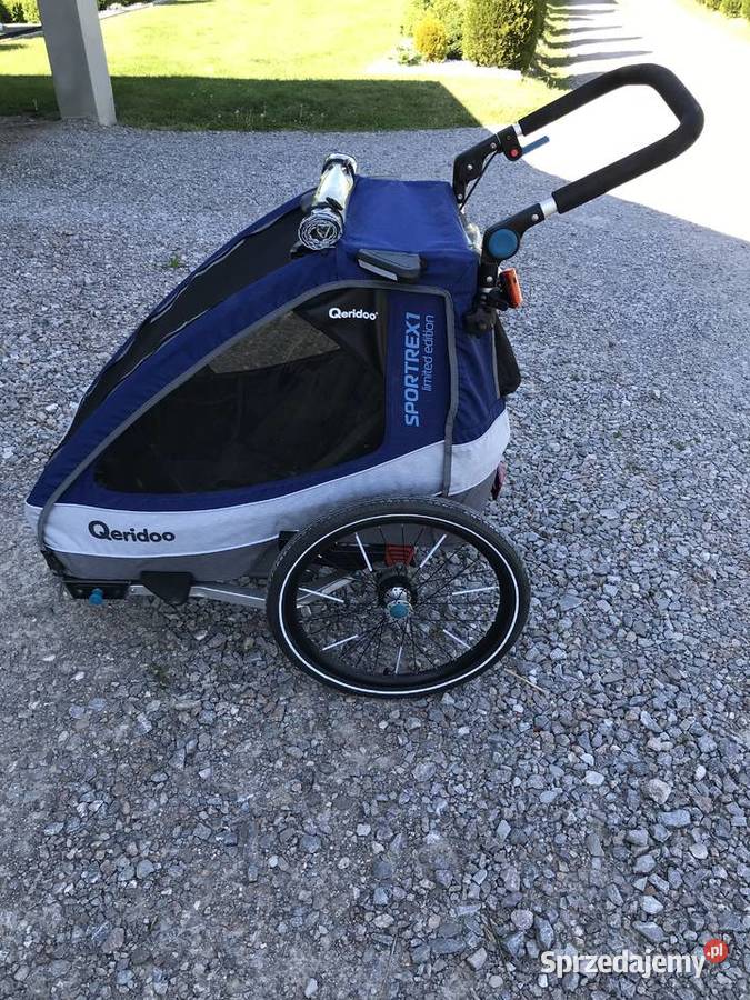 Przyczepka rowerowa Qeridoo sportrex1 Kranów