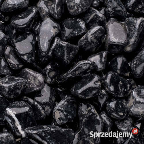 Kamień Ogrodowy NERO EBANO Otoczak Grafitowy Wołomin