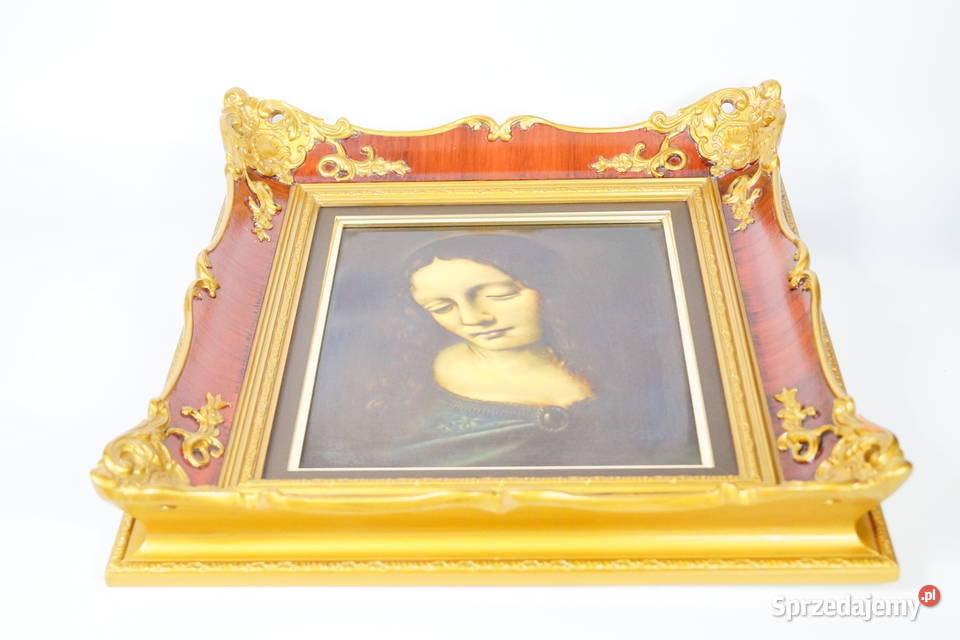 Rosenthal duży obraz na porcelanie Madonna wg Antyki Gizałki