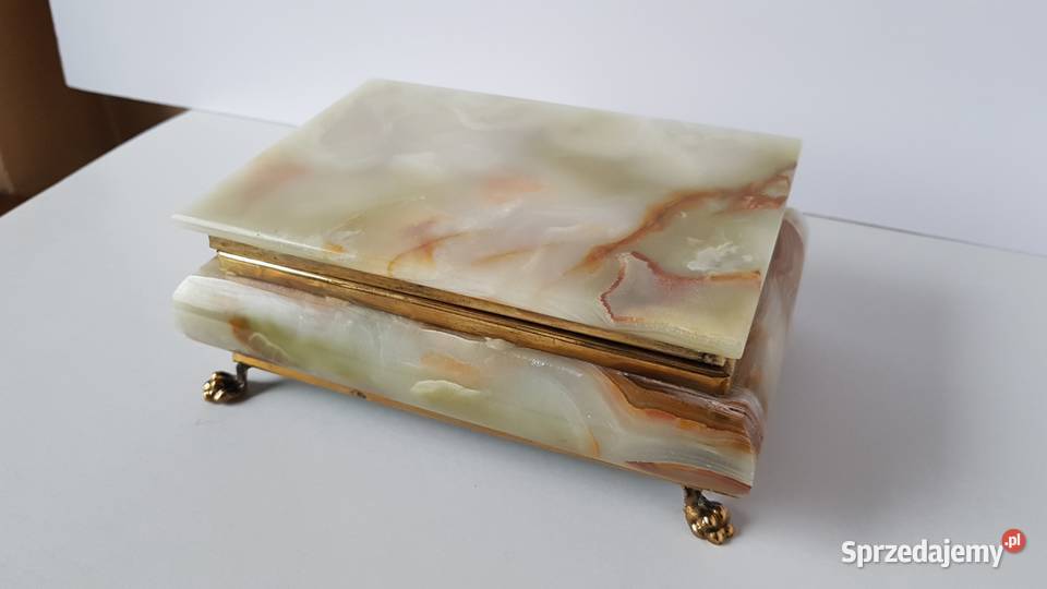 Stara szkatułka szkatuła puzderko na biżuterię z śląskie