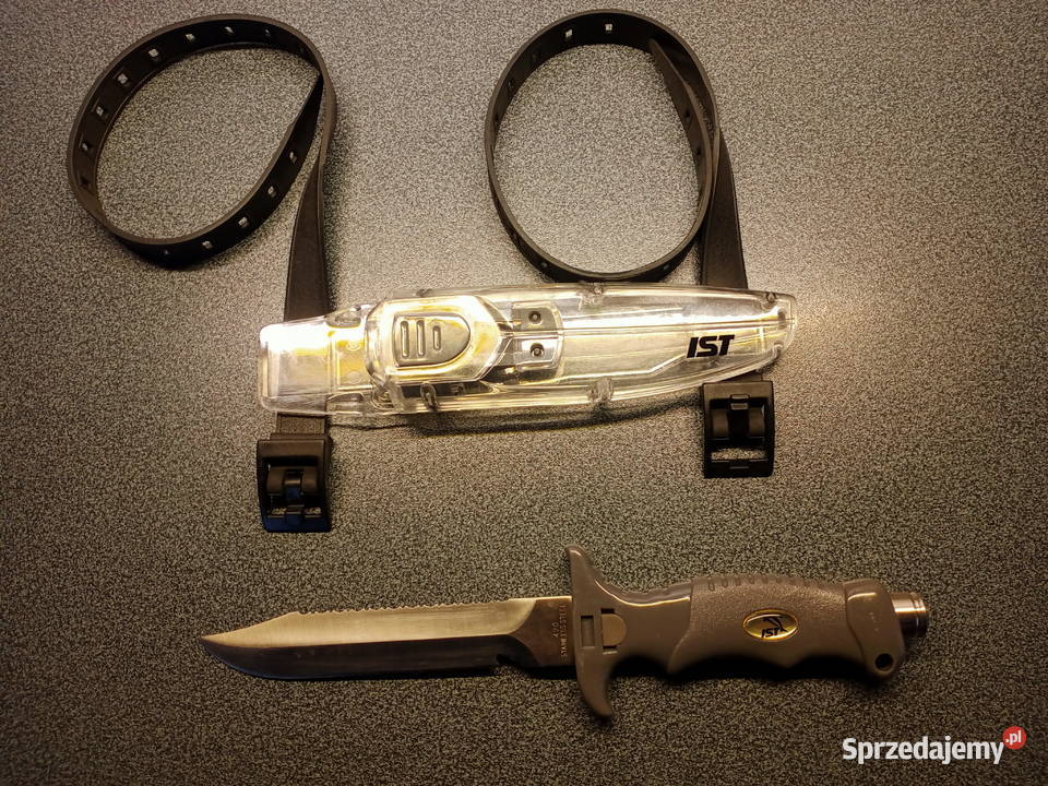 Nóż do nurkowania IST używany Pruszków
