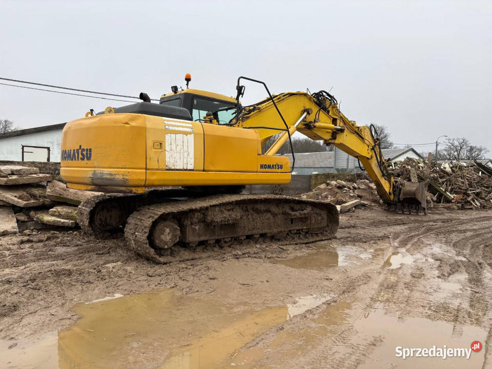 Koparka gąsienicowa KOMATSU PC 210 LC7 213 t Maszyny budowlane Budziska sprzedam