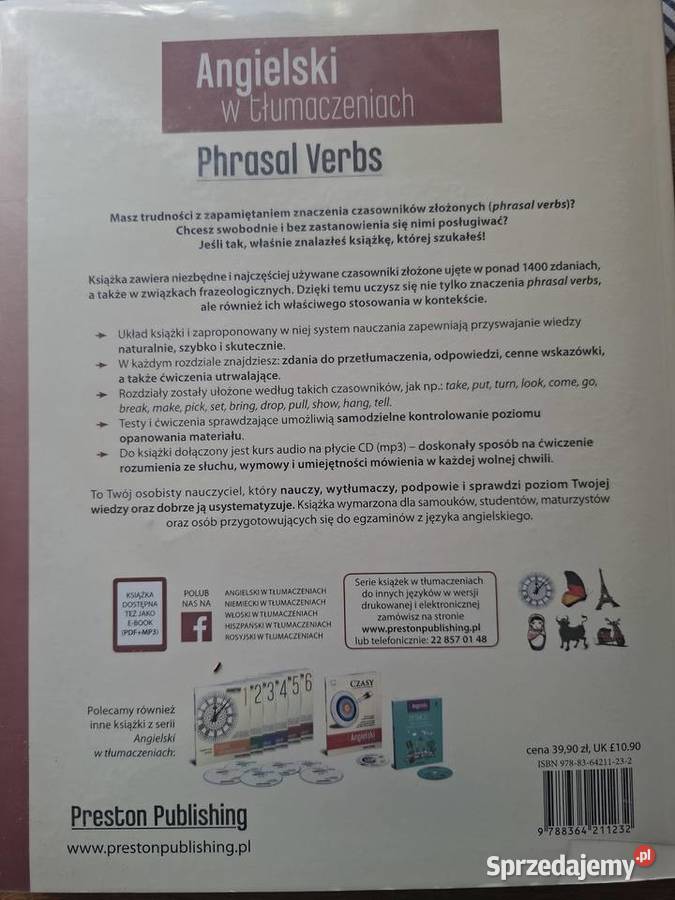 Angielski w tłumaczeniach Phrasal Verbs CD M
