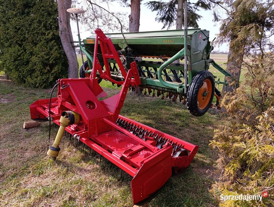 Brona wirowa aktywna 3m agregat uprawowo siewny Zamość sprzedam