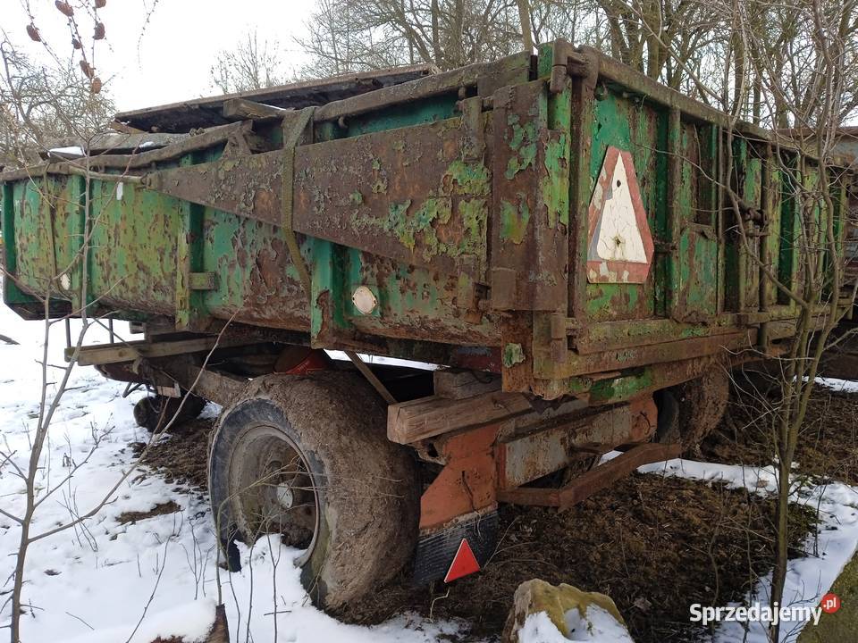Przyczepa wywrotkaskorupa jednoosiowa małopolskie