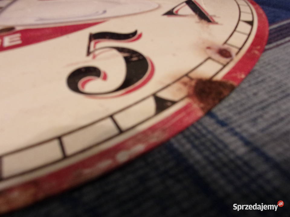 Duży stylowy zegar scienny COFFEE Delicious