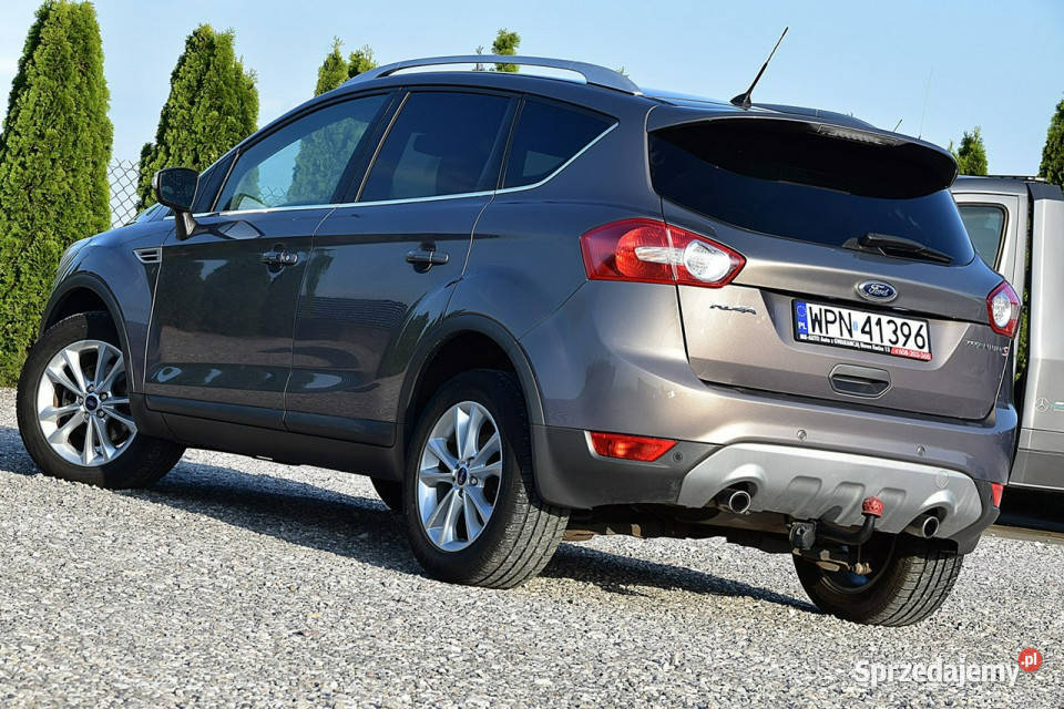 Ford Kuga 20TDCI TitaniumS Półskóra Led Navi serwisowany w ASO mazowieckie Nowe Kucice