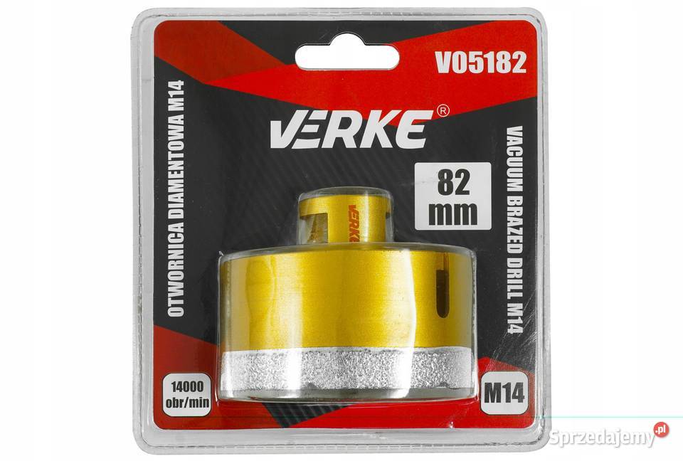 WIERTŁO DIAMENTOWE 82MM KORONKA OTWORNICA M14 Chmielnik